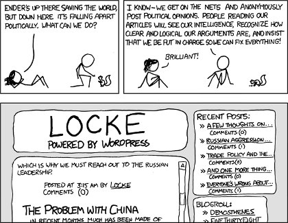 XKCD - Locke and Demosthenes