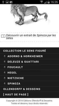 Le Sens figuré, version mobile